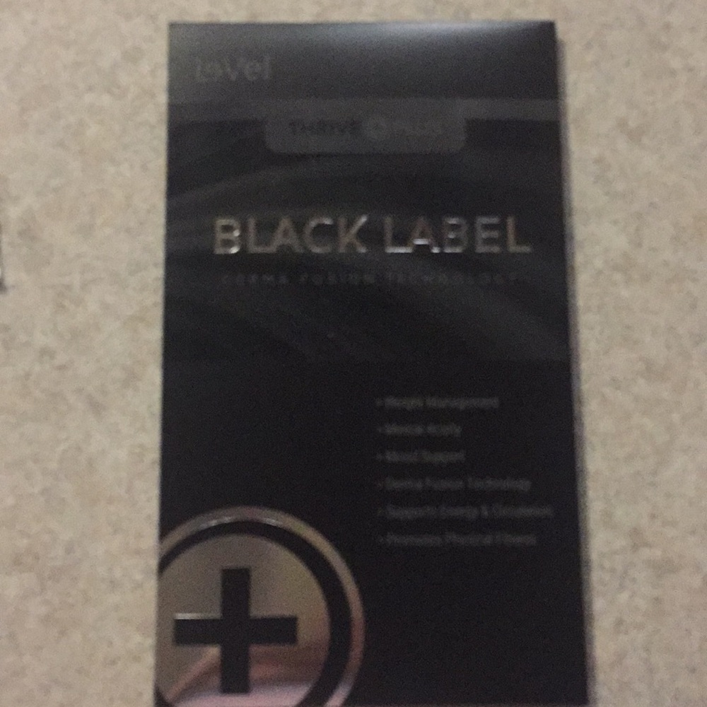 Thrive plus black label patches